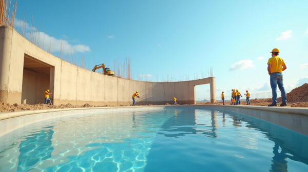 Acheter une piscine coque : le déroulé complet d'un chantier en une semaine