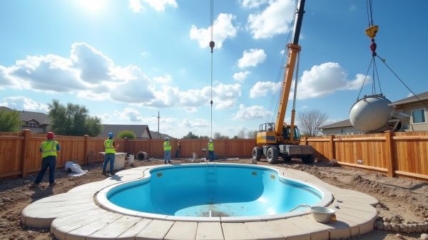 Acheter une piscine coque : le déroulé complet d'un chantier en une semaine