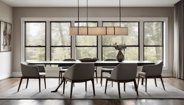 Comment aménager une salle à manger moderne pour allier style et fonctionnalité