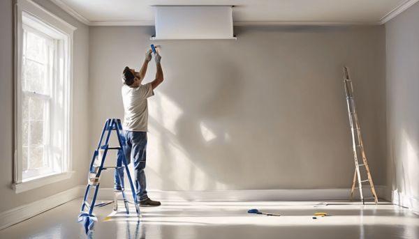 Comment peindre un plafond facilement et sans erreur