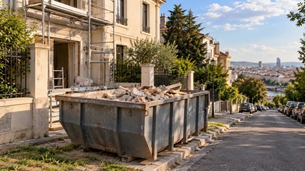 Guide des prix de location de benne pour 2026