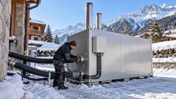 Guide essentiel pour installer une chaufferie provisoire en hiver
