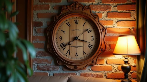 Transformez votre déco intérieure grâce à une horloge murale en bois