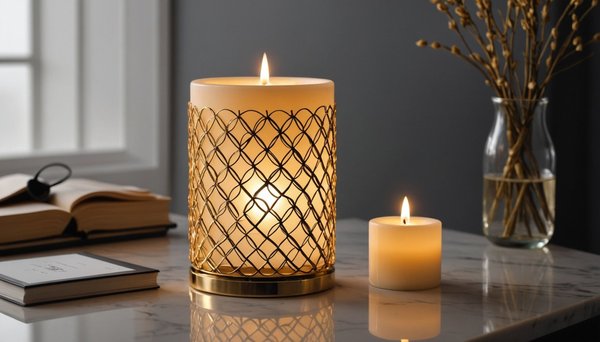 Bougie led rechargeable esthétique et durable : l'élégance lumineuse