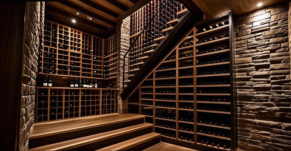 Cave à vin sous escalier : l'élégance pratique pour votre intérieur